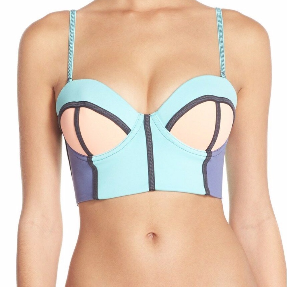 Maaji Timbers Longline Bikini Top - Picture 3 of 4